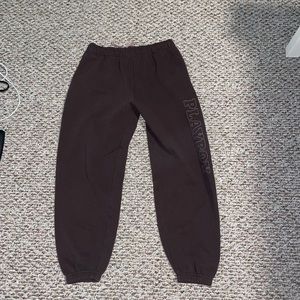 Brown Playboy Sweats ($25)